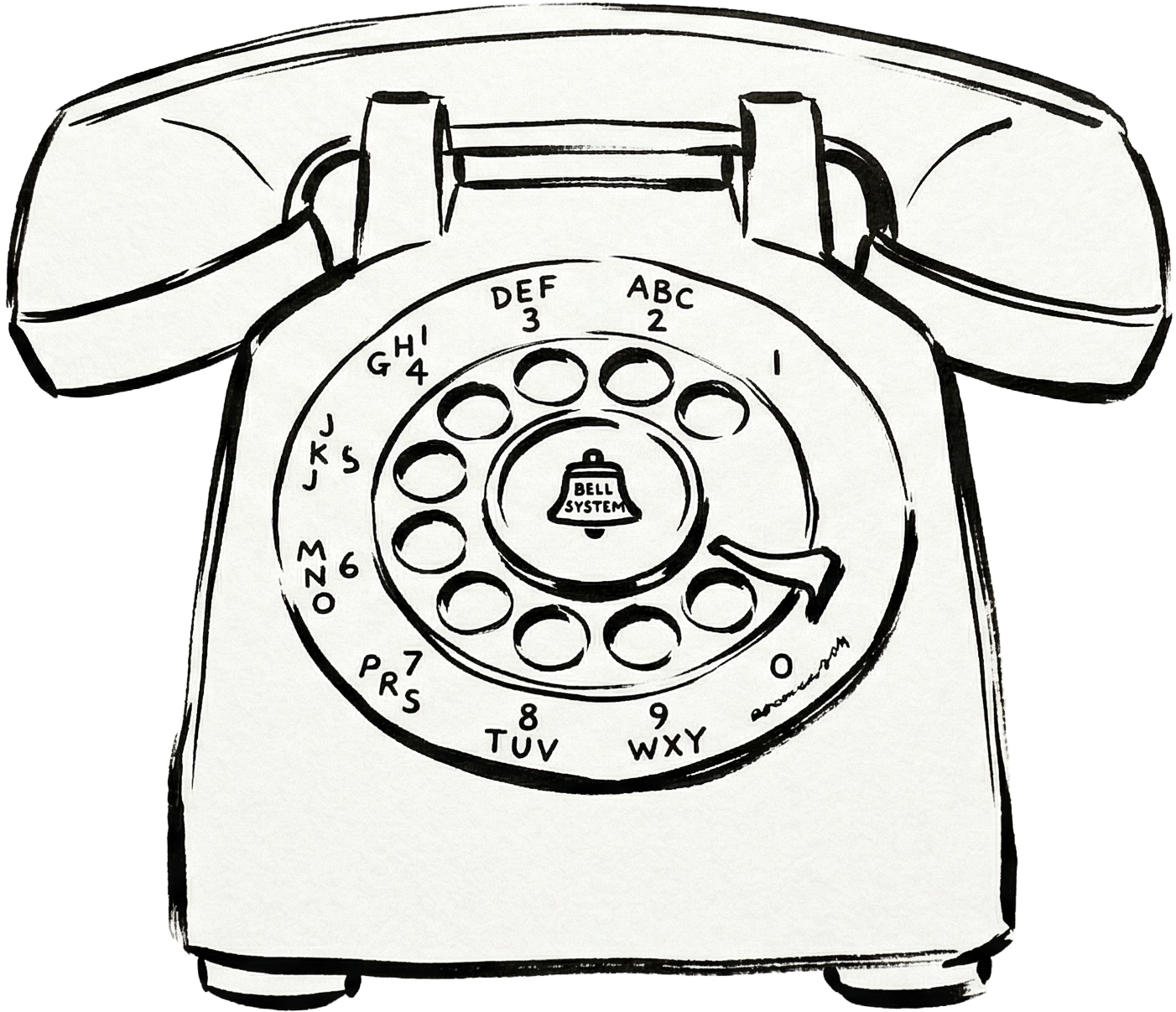Rotary phone